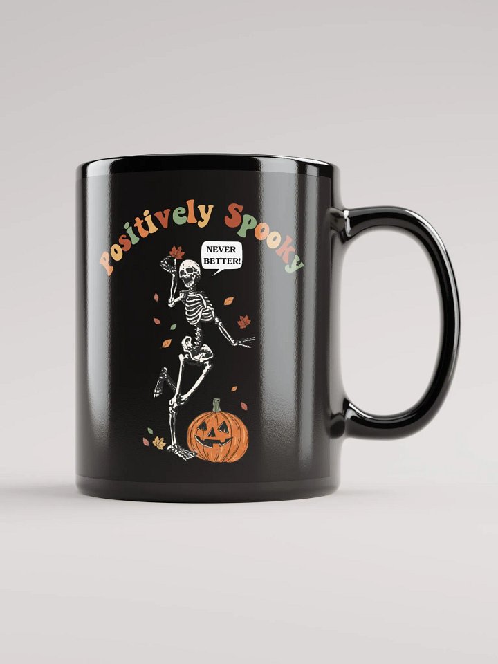 Retro Spooky Skeleton Halloween Mug product image (2)
