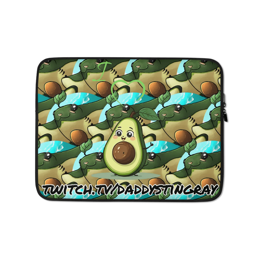 Cheery Avocado Laptop Sleeve product image (1)