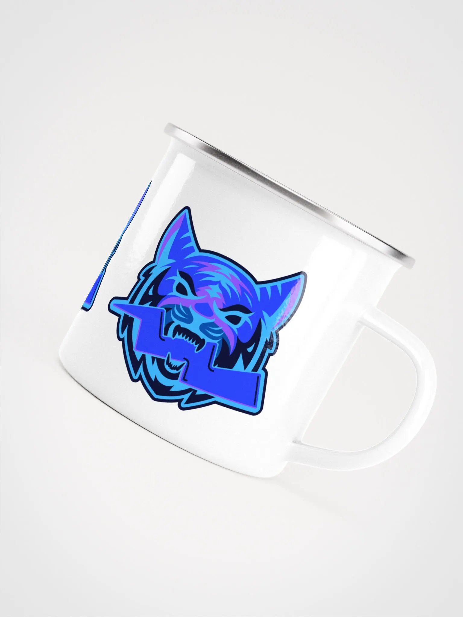 Blue Thunder Enamel Mug product image (5)