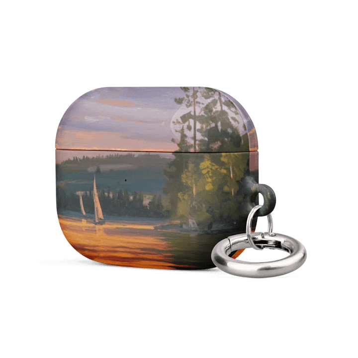 Sunset Lake Sailing, Case for AirPods® product image (2)