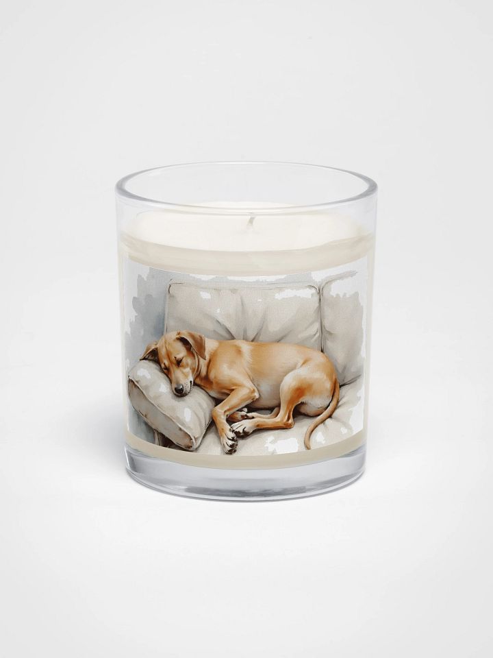 Sleepy Potcake Candle product image (1)
