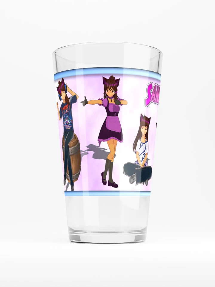 Cat Girls Pint Glass product image (1)