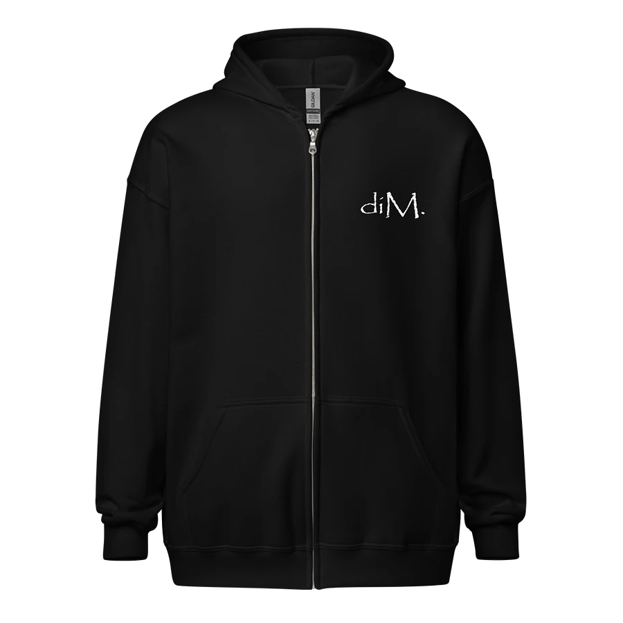diM.wiT. Zip-up Hoodie White Lettering product image (3)