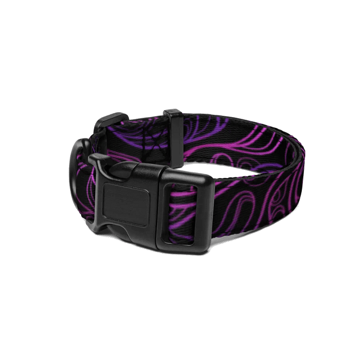 BLACK SWIRL - Pet Collar product image (1)