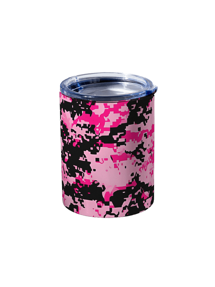 Pink Camo 10oz Stainless Steel Tumbler product image (2)