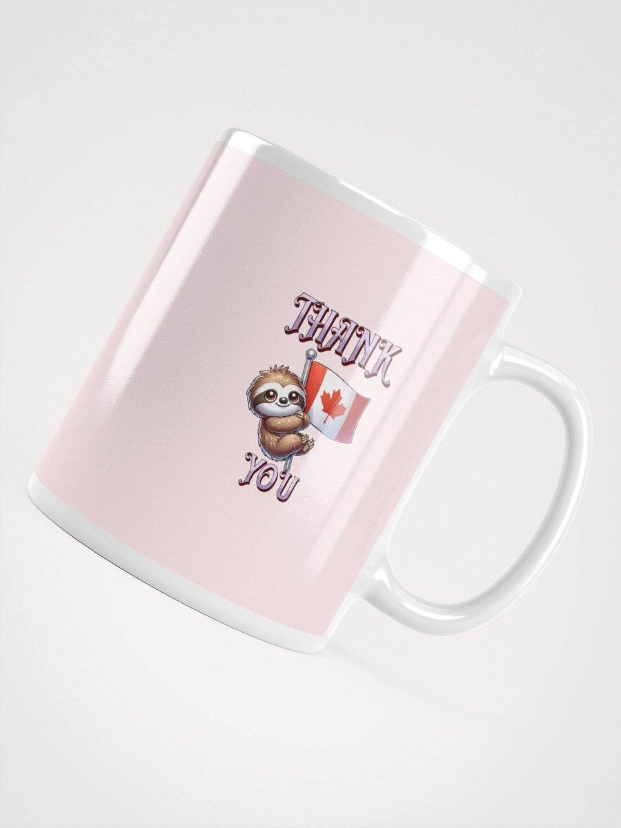 THANK YOU SLOTH CANADA FLAG product image (12)