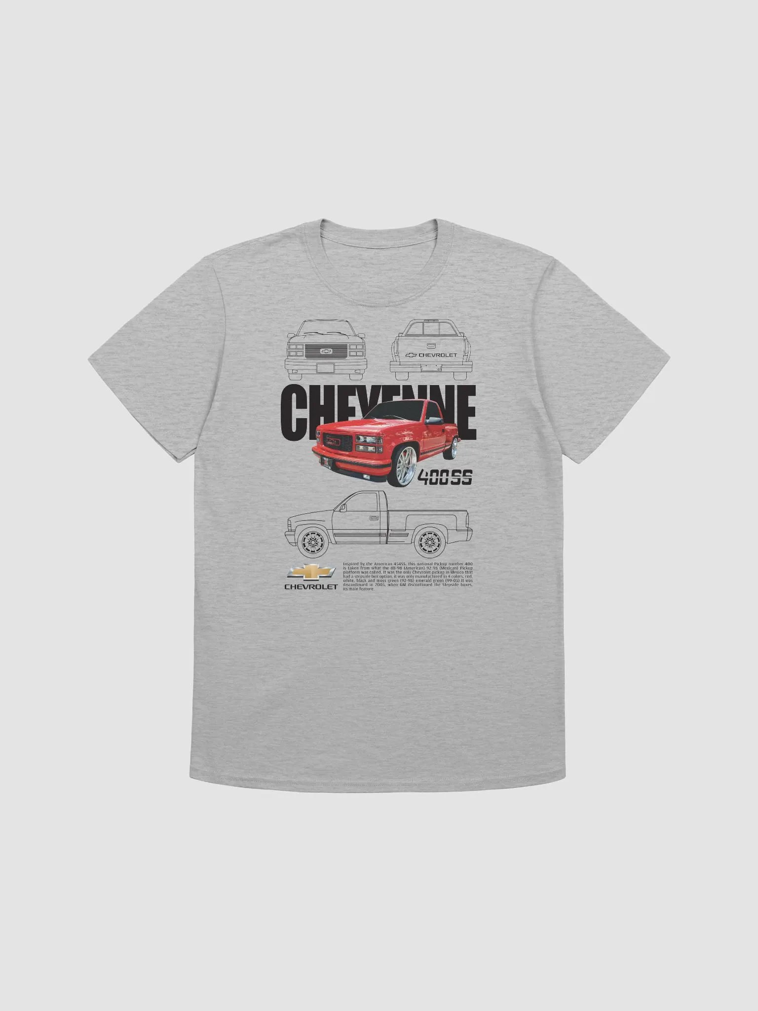 Cheyenne Chrome Wheels T-Shirt product image (1)