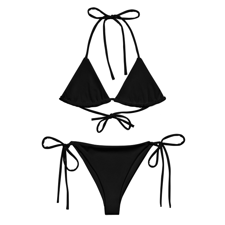 All Black – Wealthy Paid™ Two-Piece Bikini product image (2)