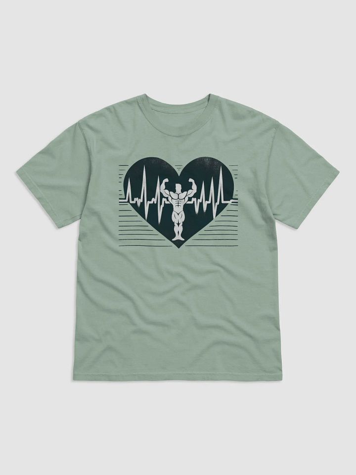 EKG Heart Muscle Flex T-Shirt product image (9)