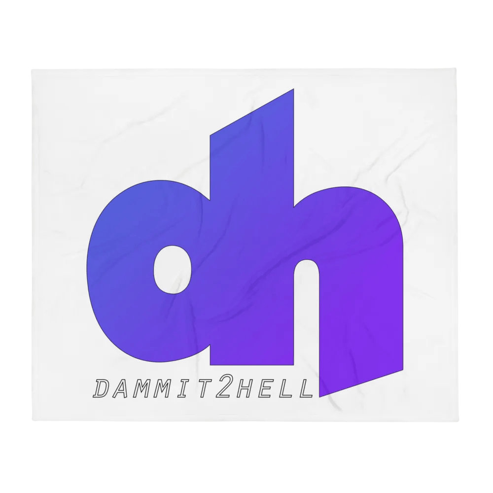 d2h Logo Throw Blanket product image (2)