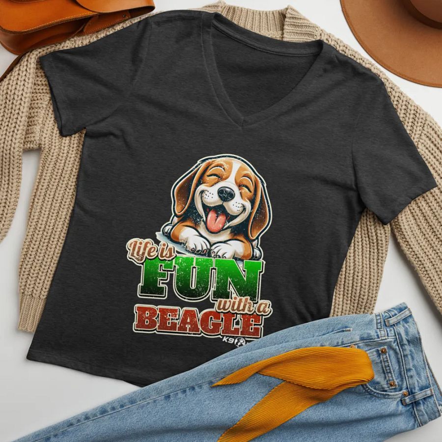 Beagle FUN - V-neck product image (21)