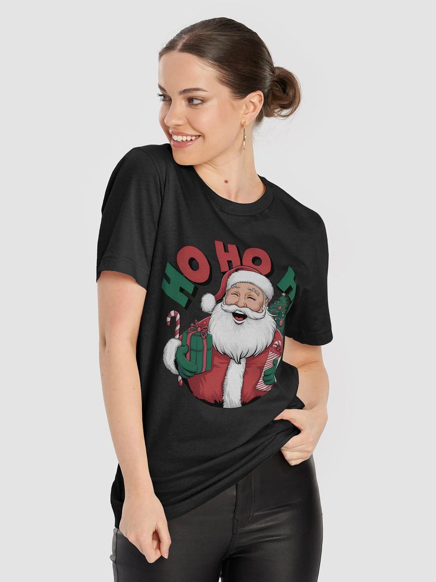 Santa Ho Ho Ho Christmas T-shirt product image (72)