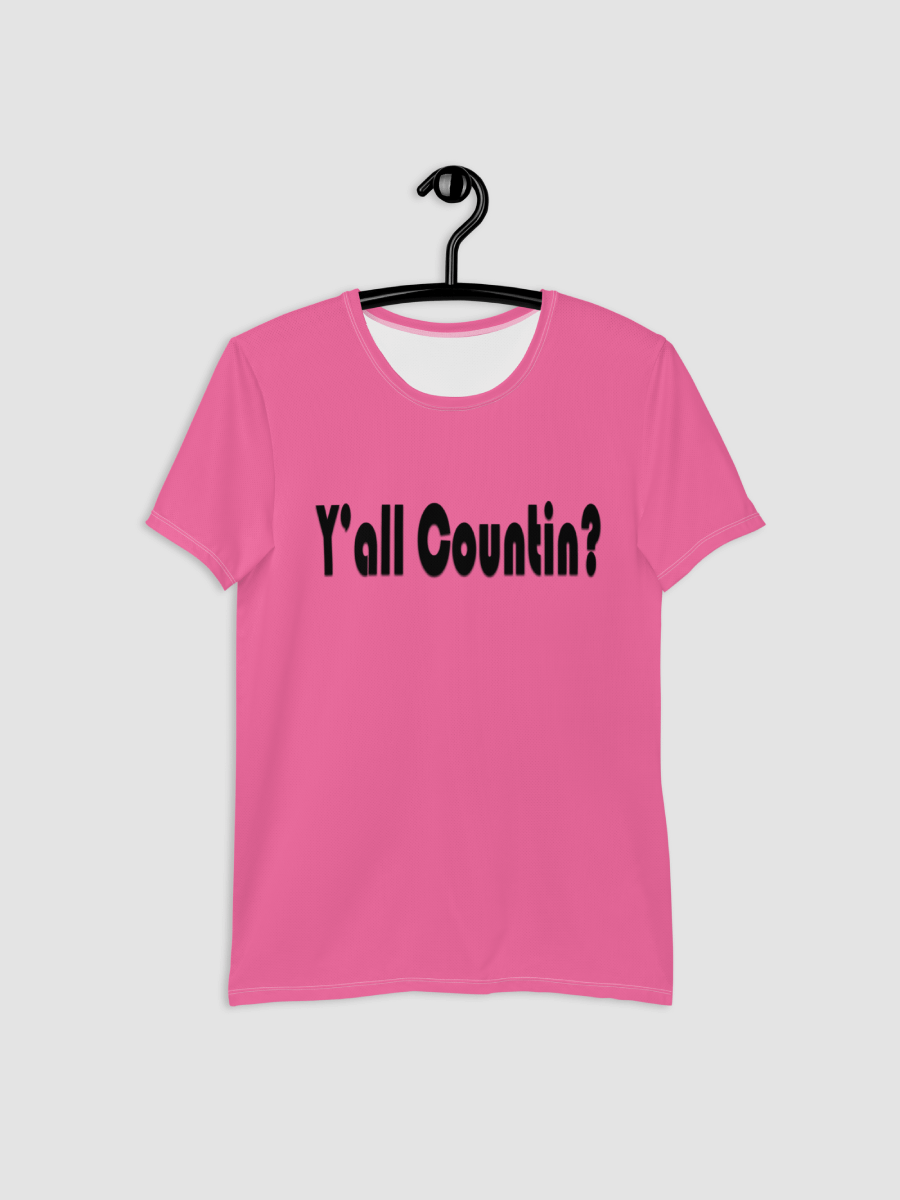 [Joshua Crawford] All-Over Print Athletic T-Shirt Sublicolor 103 ( Pink ) product image (5)