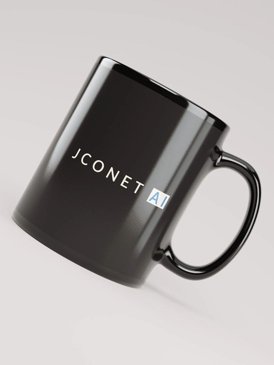 Black JCoNet AI Developer's Mug product image (7)