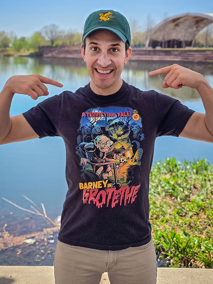 Barney's Terrifying Tale Tee product image (1)