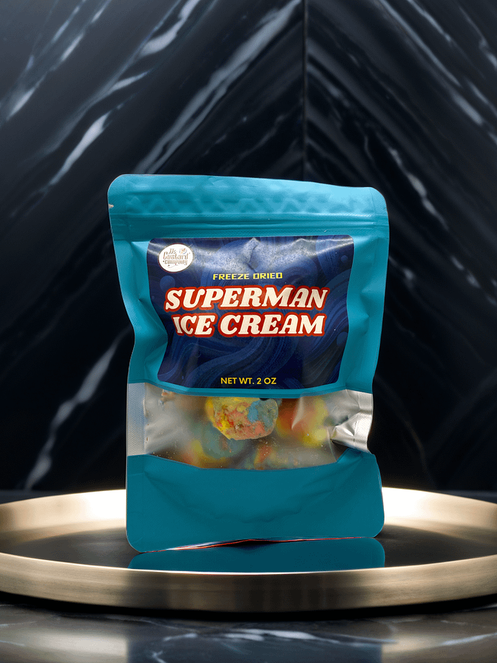 Superman Freeze Dried Ice Cream 🦸‍♂️ (2oz) product image (2)