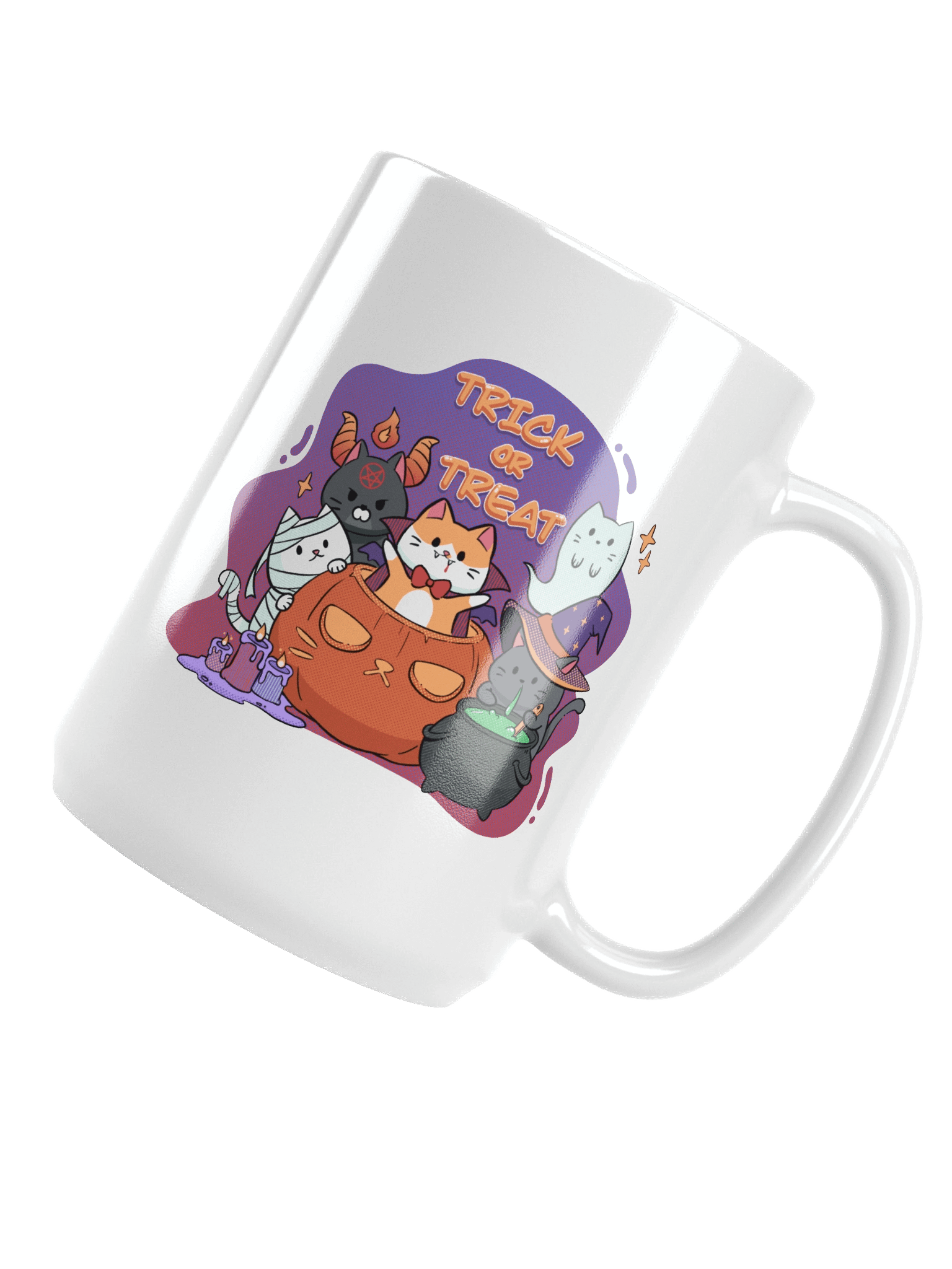 Cat Halloween mug product image (5)
