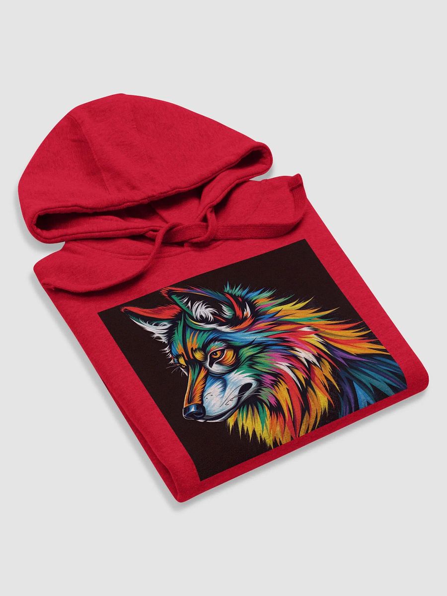 Howl at the moon, Cozy Cotton Blend Unisex Hoodie product image (5)