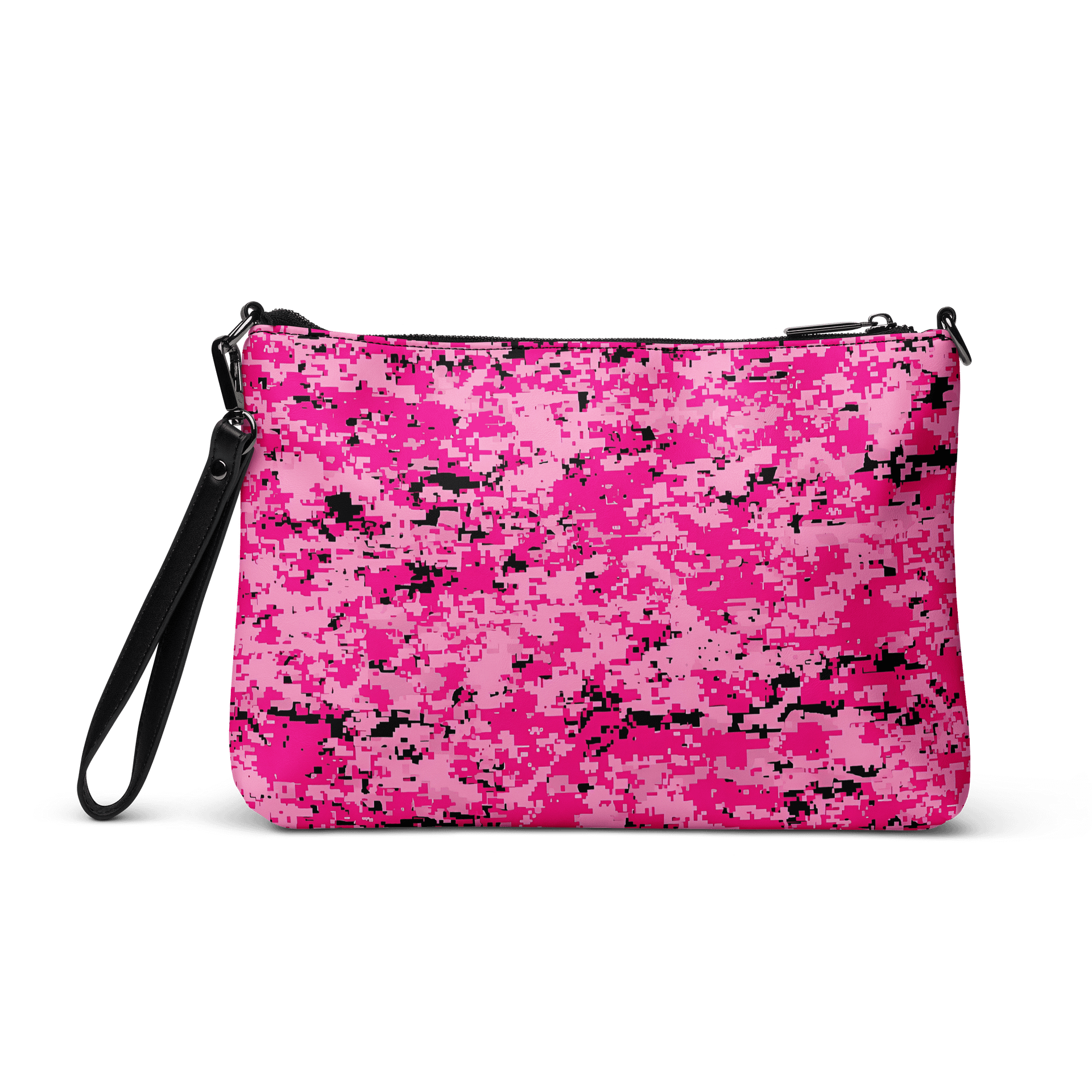 Pixel Pink Camo Crossbody Bag product image (3)