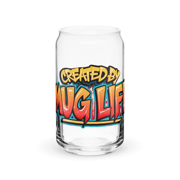 16oz Artistic Can-Shaped Glass product image (1)