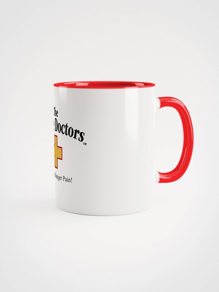 The Smoke Doctors White & Red Logo Mug product image (1)