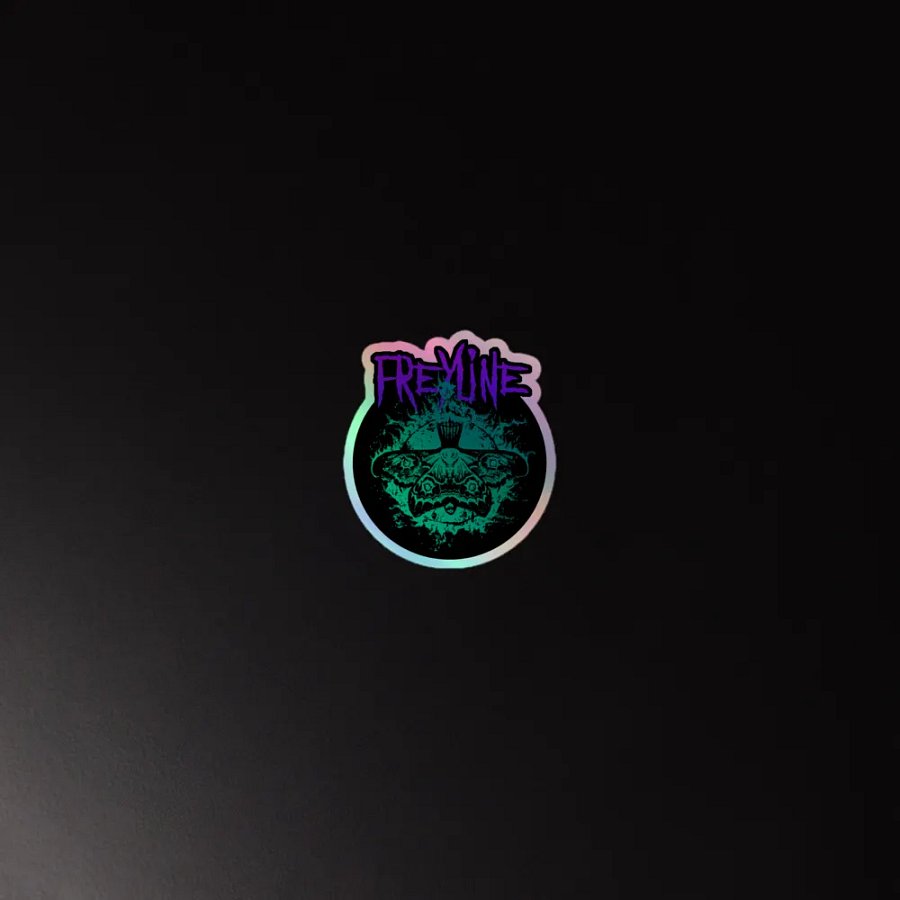 Metal Queen Moth Holo Sticker product image (2)