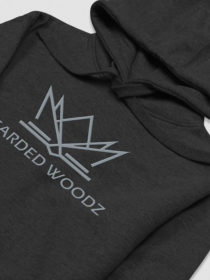 Women's Bearded Woodz Hoodie (Grey Embroidery) product image (2)