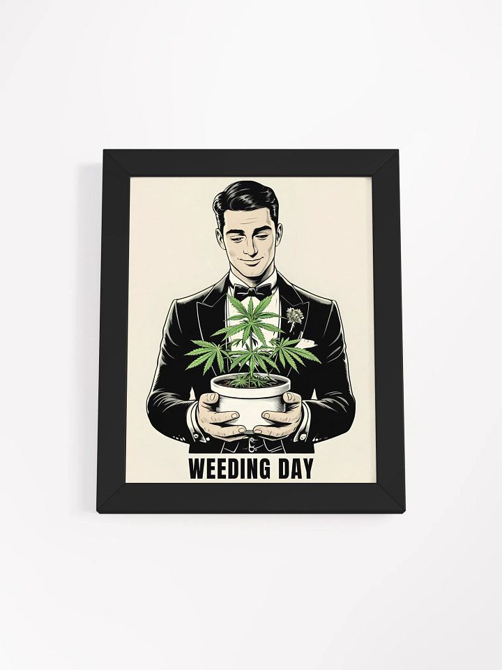 Weeding Day Framed Matte Poster product image (2)