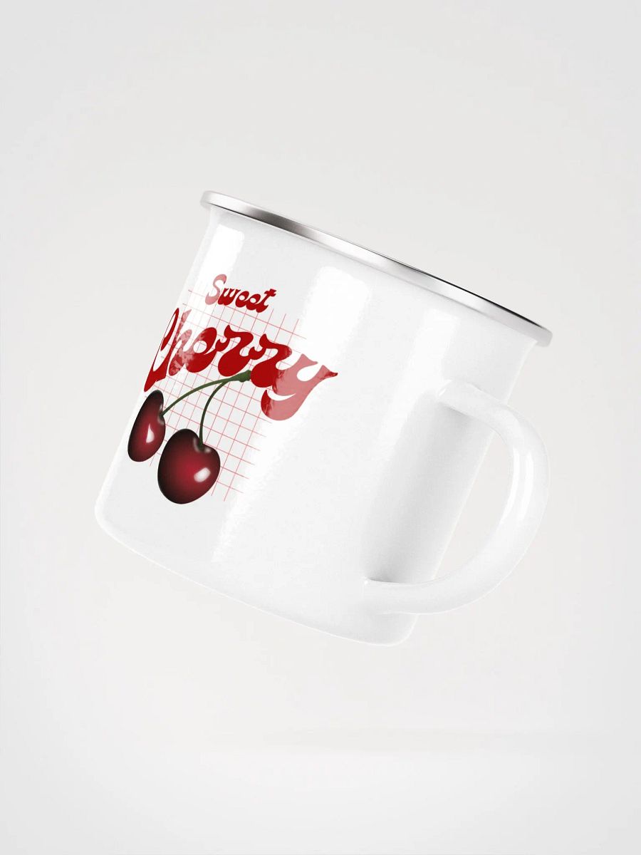 Cherry Adventure Enamel Mug product image (3)