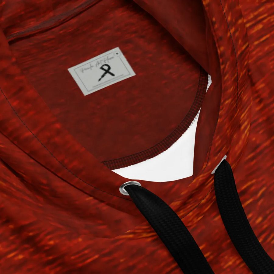 Painter's Red Love Hoodie product image (5)