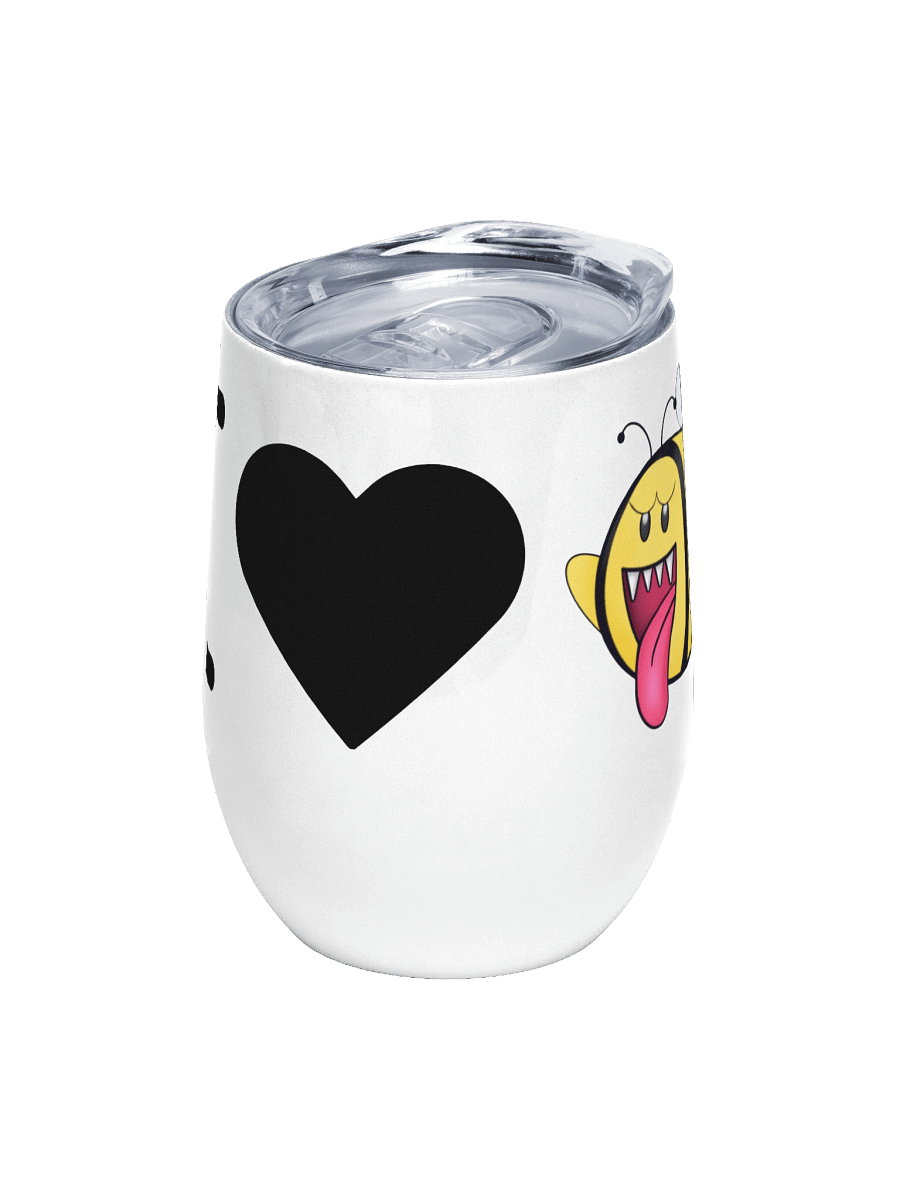 I Love Boo-Bees Stainless Steel Wine Tumbler product image (1)