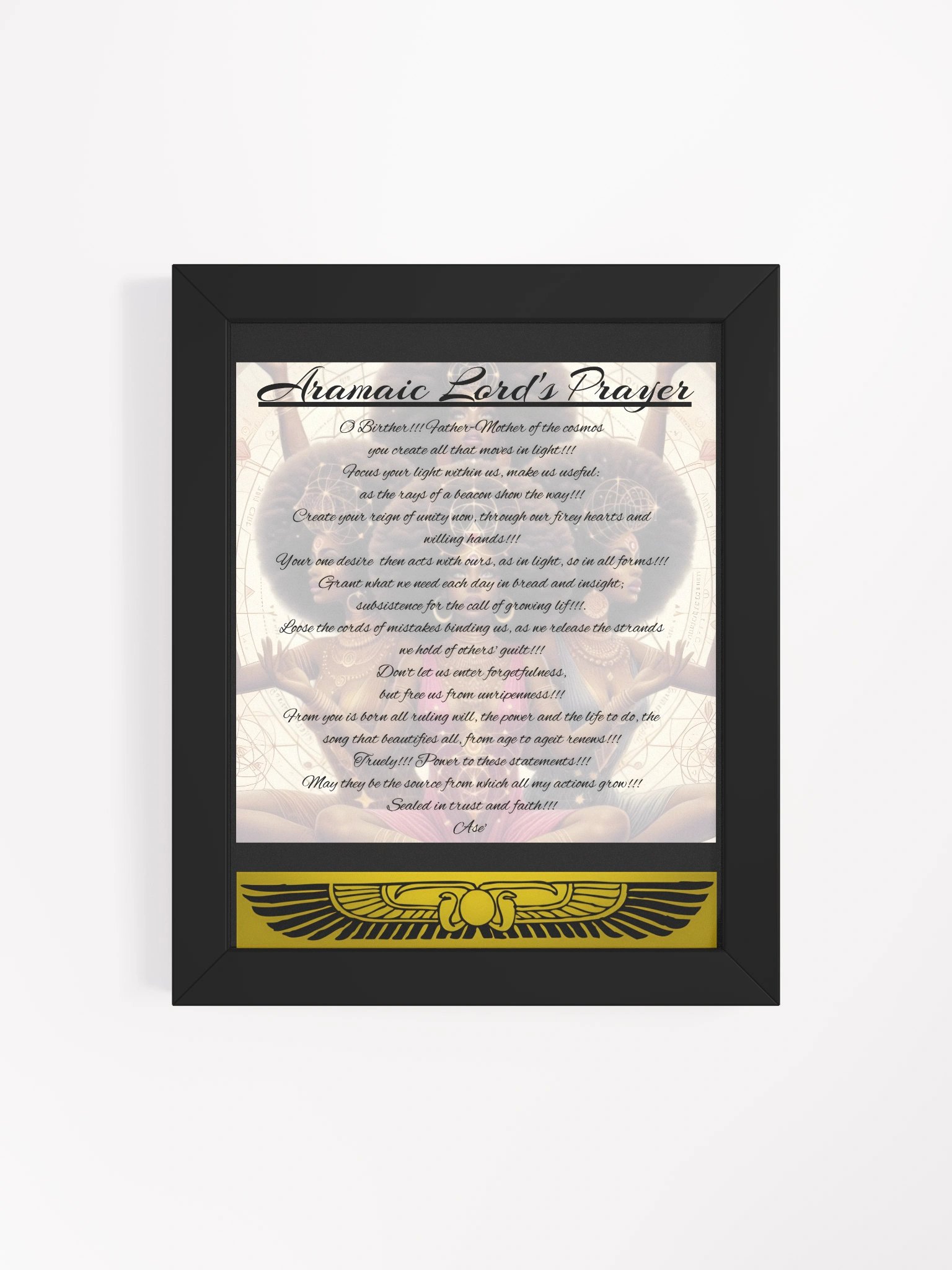 Divine Prayer of Serenity Framed Poster product image (23)