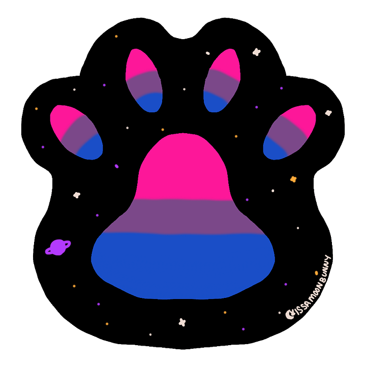 Bi Pride is Paw-some! product image (1)