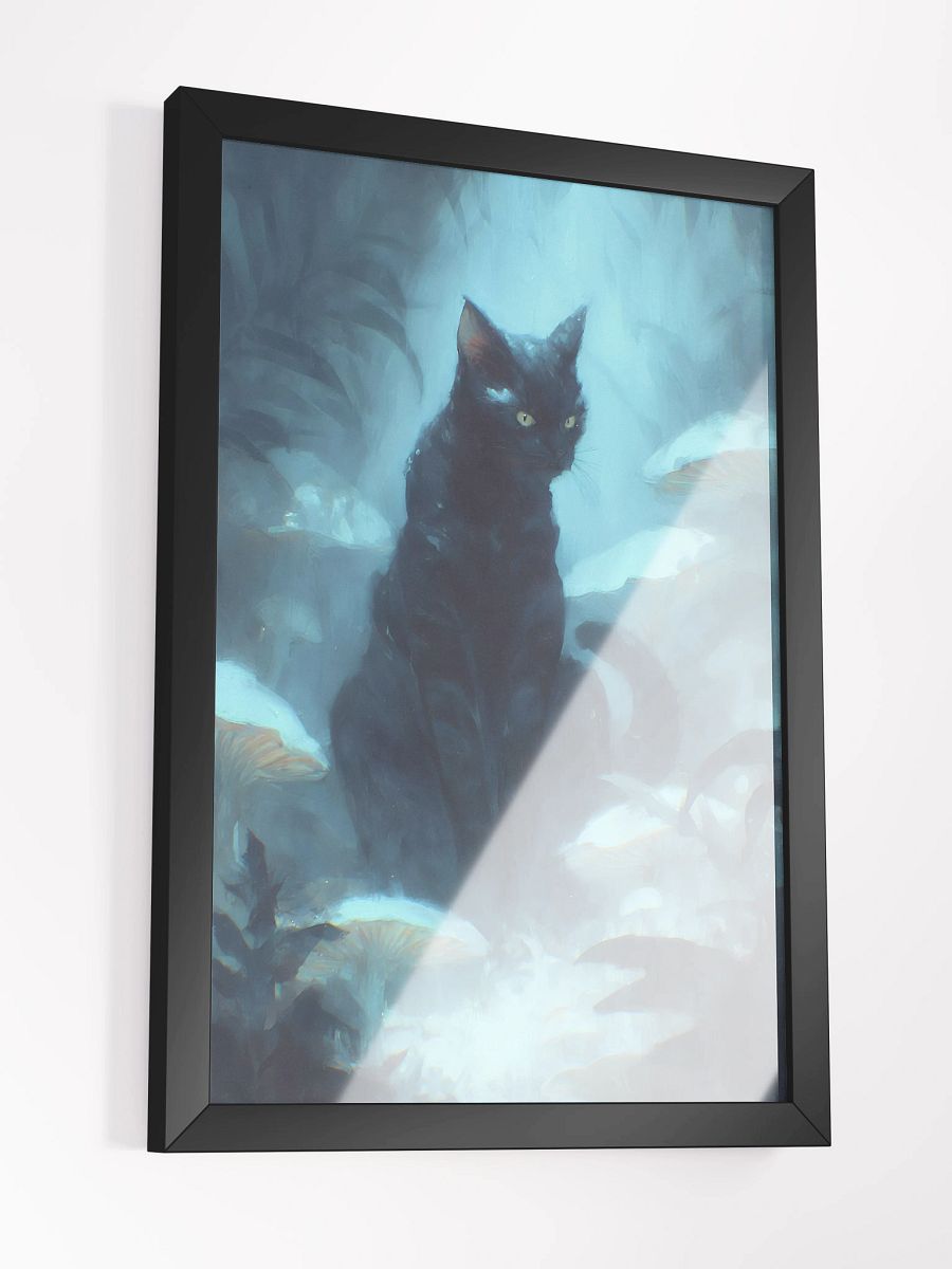 Mystical Forest Cat Matte Poster product image (3)