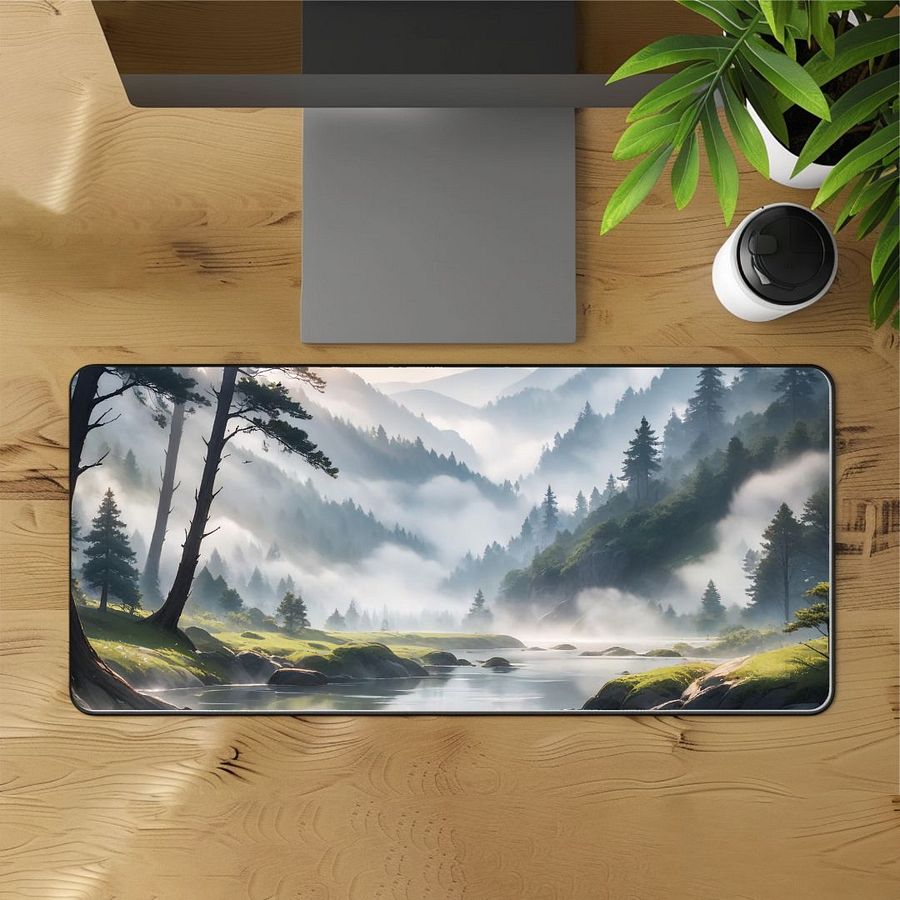 Serenity in Nature Desk Mat - 12