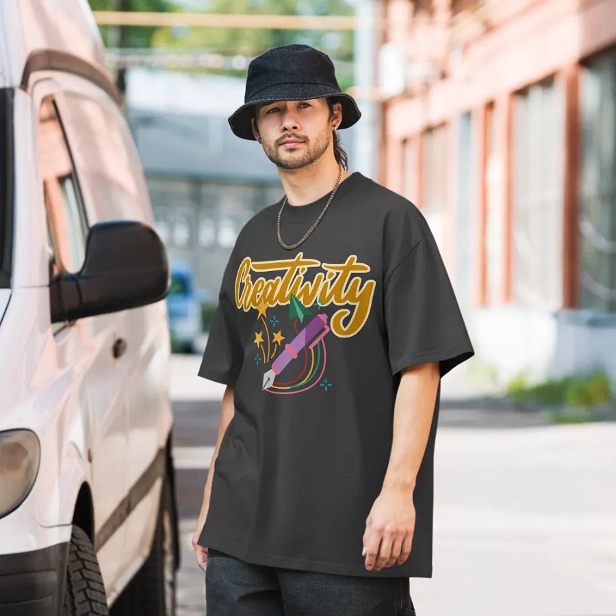 Creativity unisex t-shirt product image (4)
