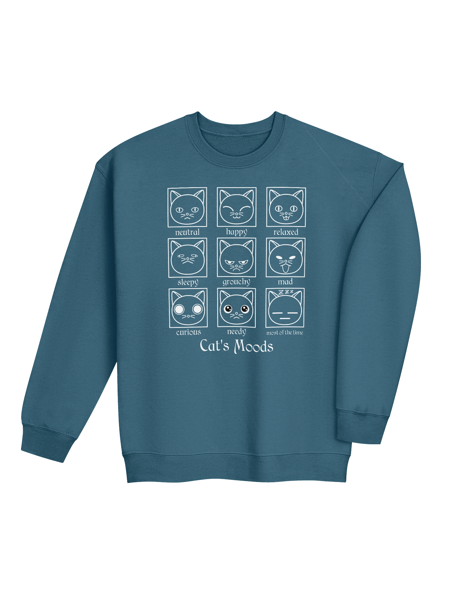 Cat's Moods - Unisex Adult Sweatshirt product image (20)
