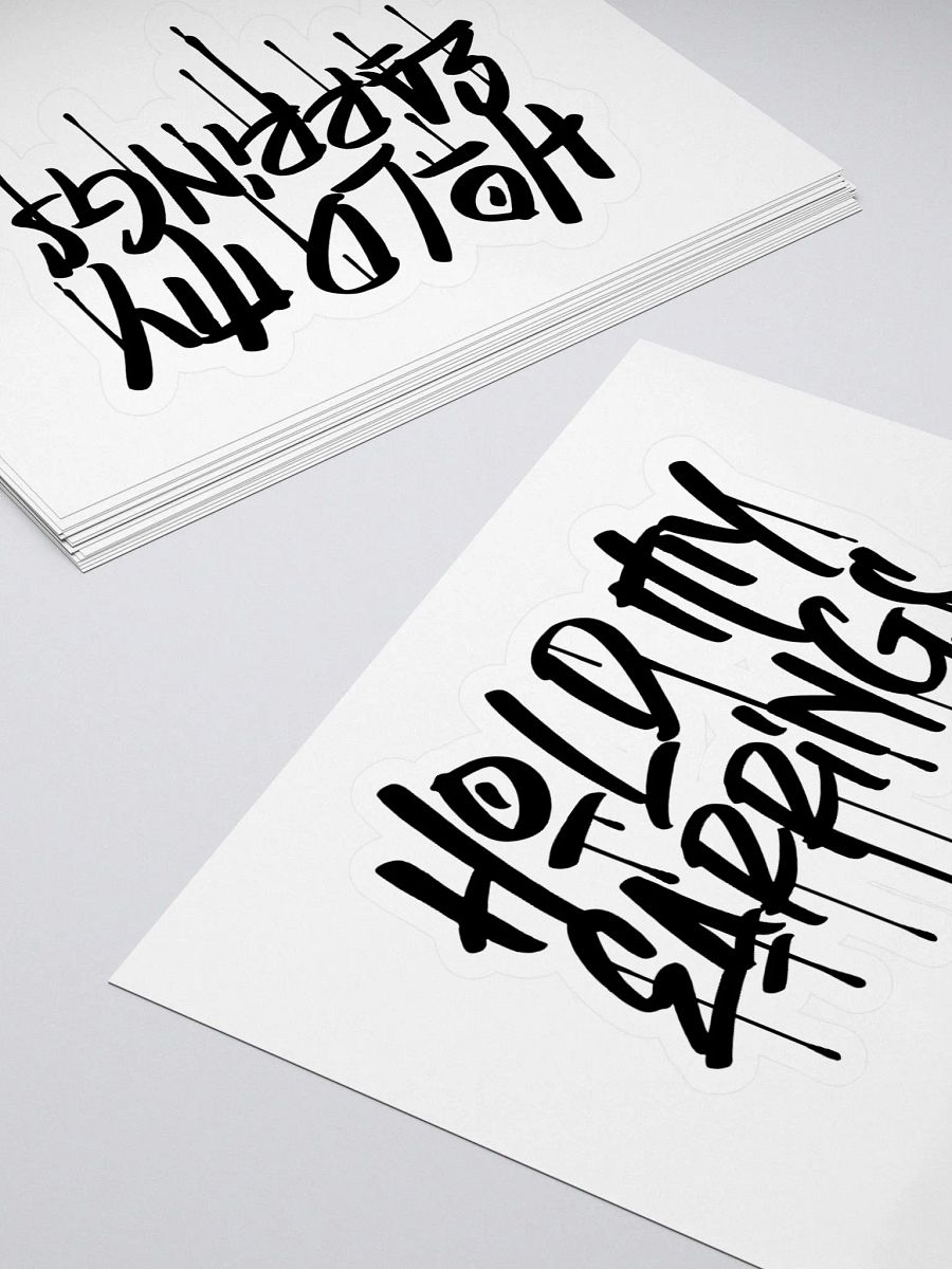 Hold My Earrings Sticker product image (4)