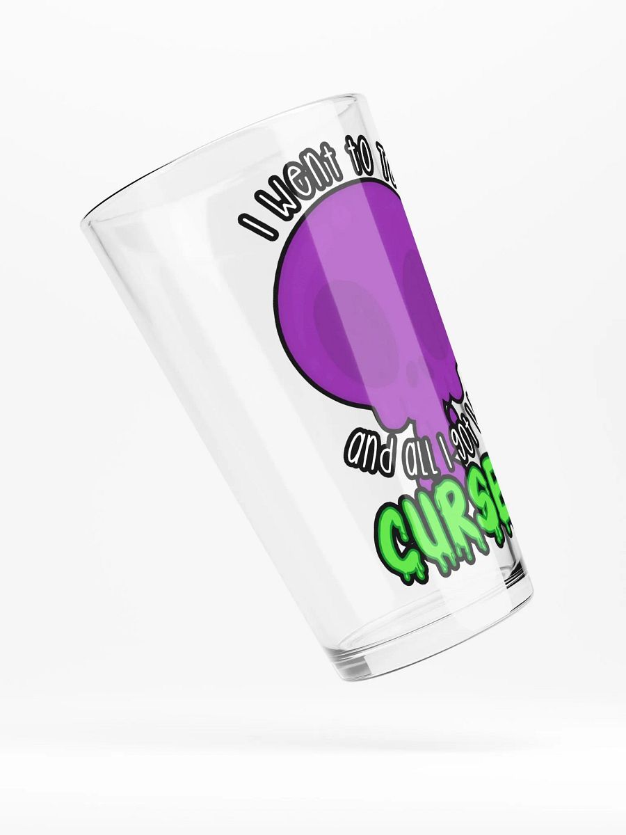 All I Got Was Cursed - Demon Hunter - Pint Glass product image (4)