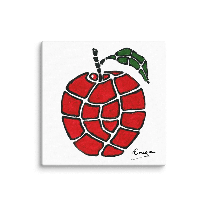 Apple | Original Hand Painted | Canvas (in) | The Omega Collection product image (1)