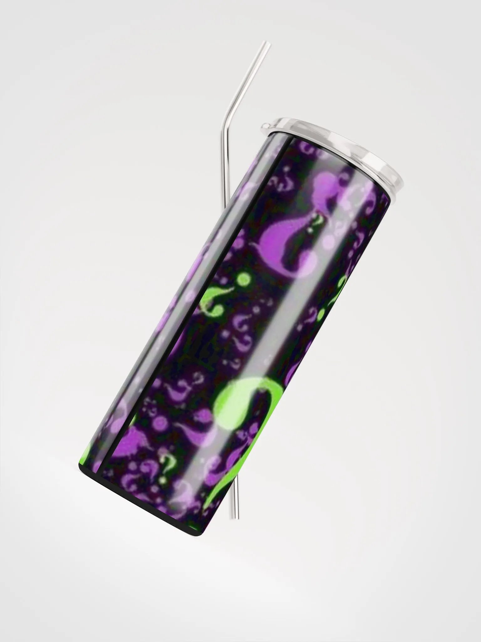 Purple and Green - Stainless Steel Tumbler product image (7)