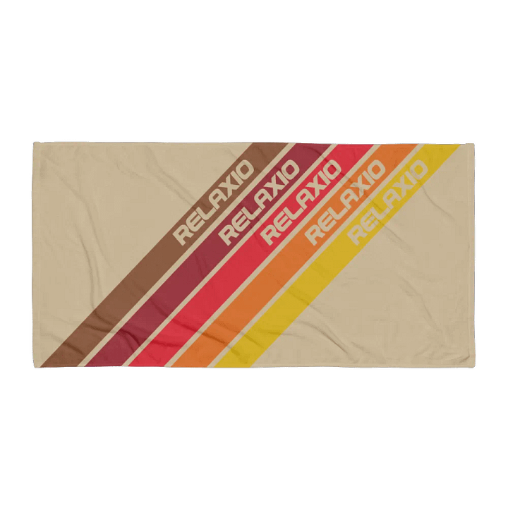 Chic 80s Lines Towel product image (1)