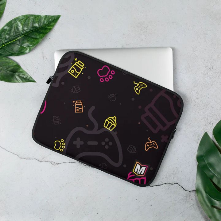 The 'Delicious Items' Laptop Sleeve - Dark product image (2)