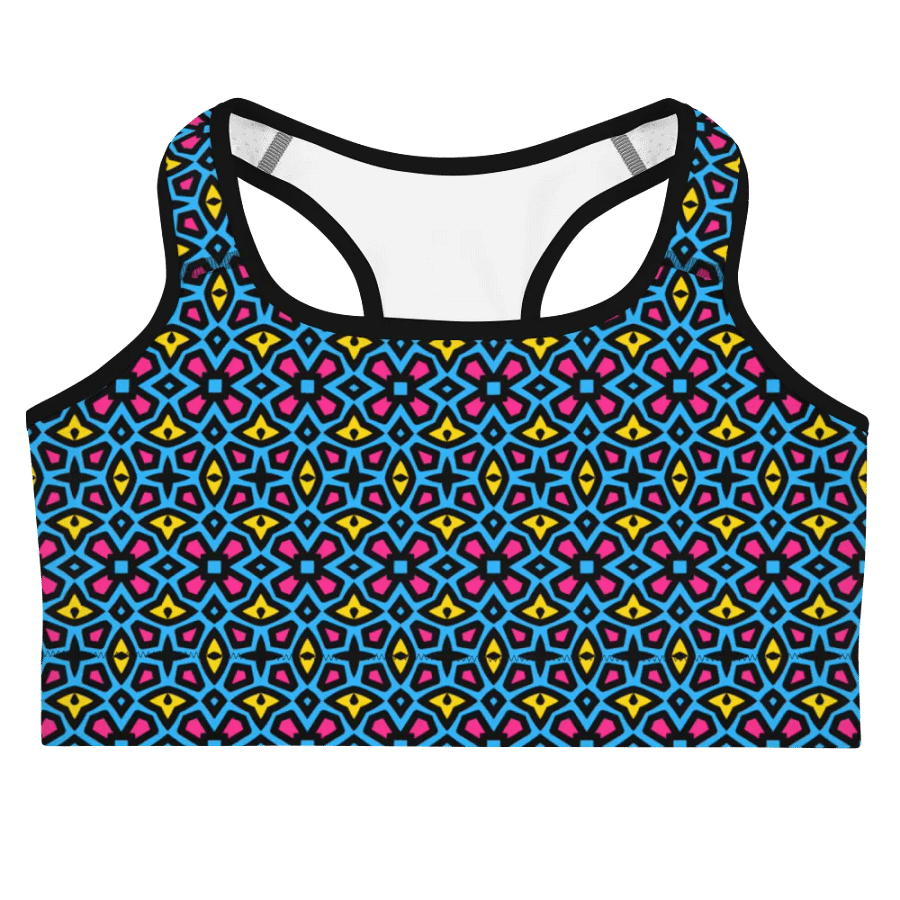 Pan Abstract (2) - Sports Bra product image (3)