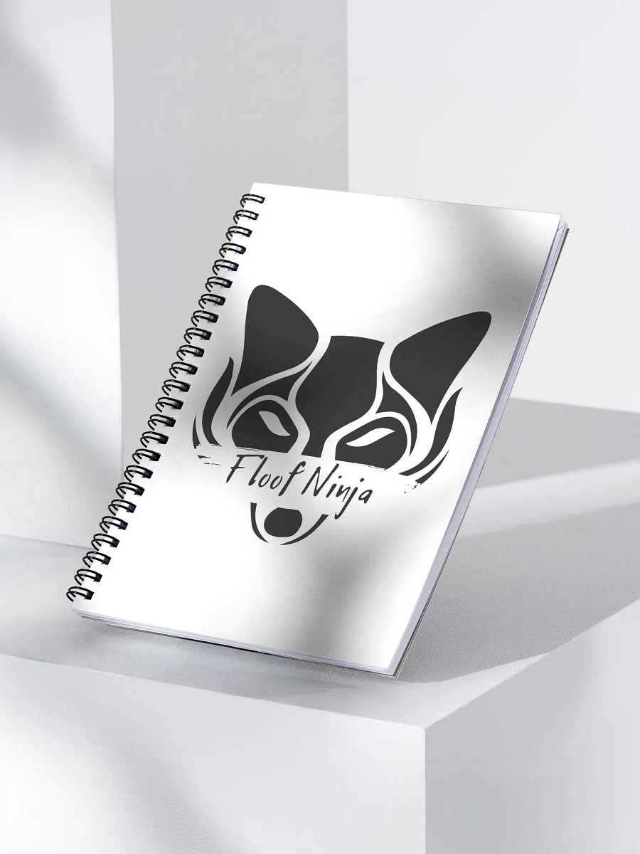 Floof Ninja Spiral Notebook product image (3)