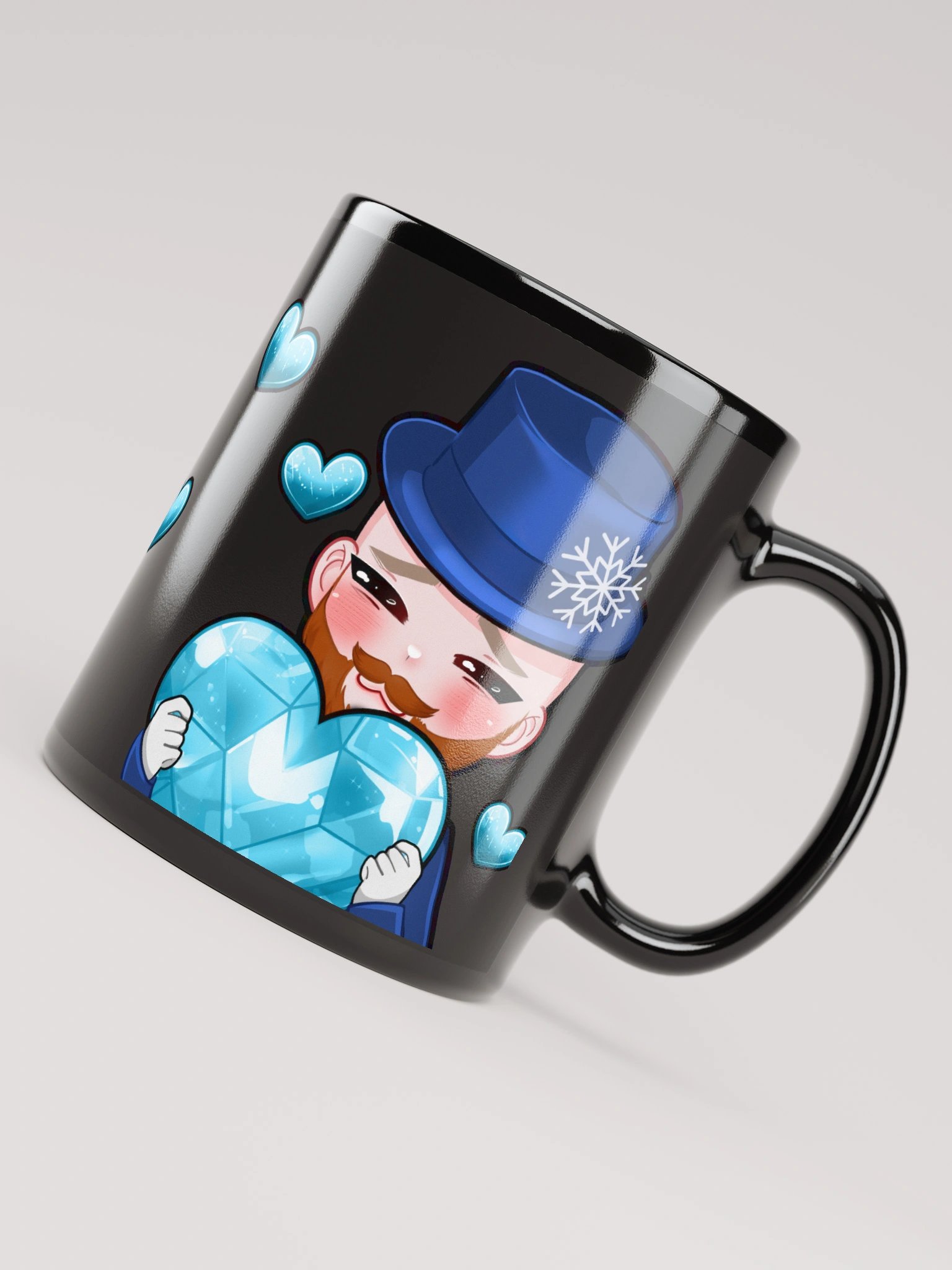 Love Mug (Black Glossy) product image (4)