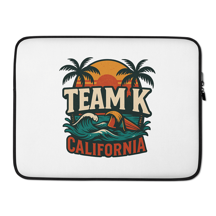 TEAM K CALIFORNIA Laptop Sleeve product image (2)