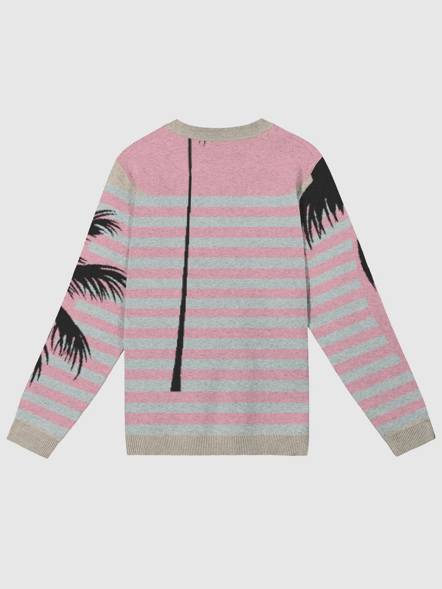 Palm Trees and Stripes Knitted Sweater product image (2)