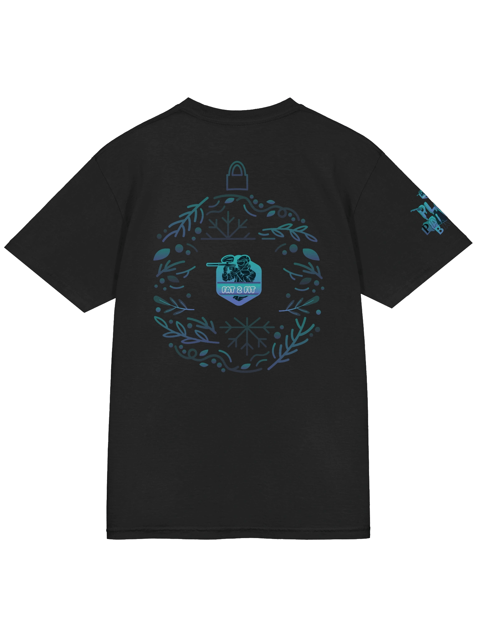 Christmas Ornament Paintball Graphic Tee product image (34)