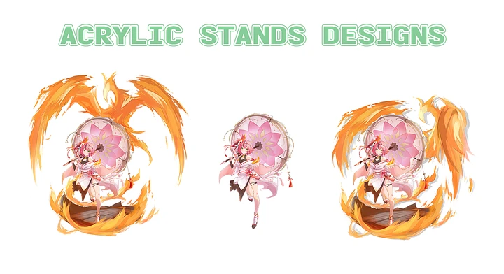Acrylic Stand 3x | Design 1 (Tower of Fantasy) product image (1)